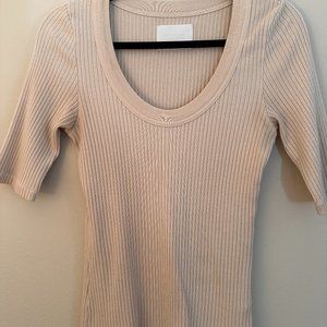 Citizens of Humanity Ribbed Knit Sweater Top